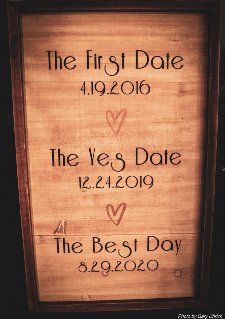 First Date, Yes Date, Best Day Sign
